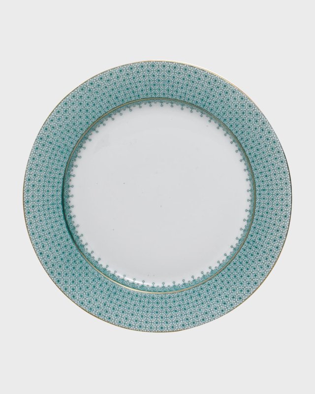 Green Lace Bread & Butter Plate