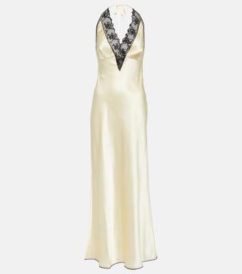 SIR. Silk gown