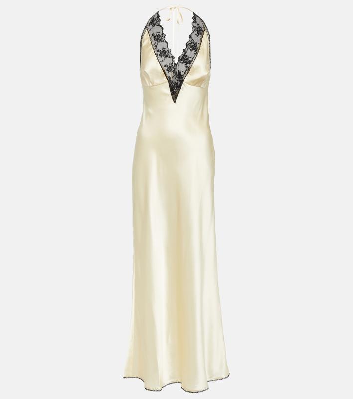 SIR. Silk gown