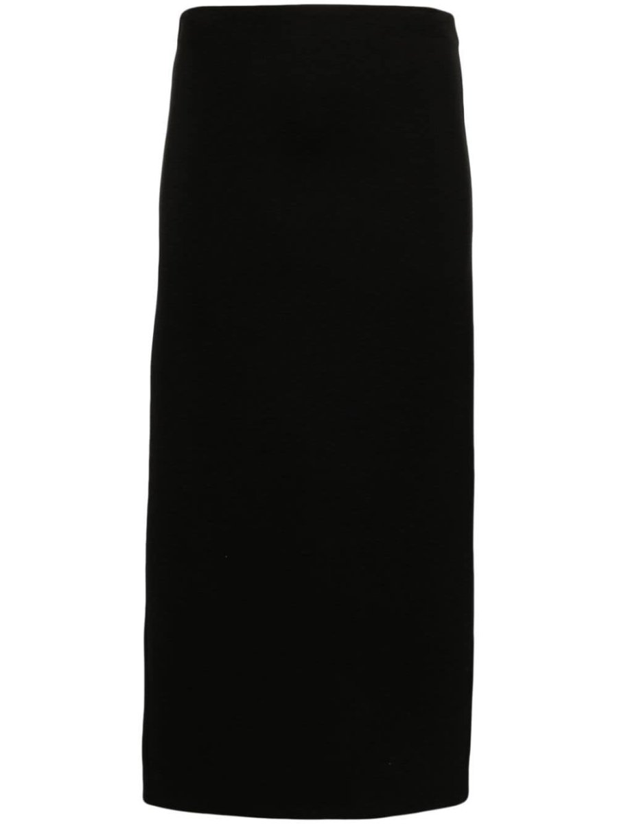 Flou midi skirt