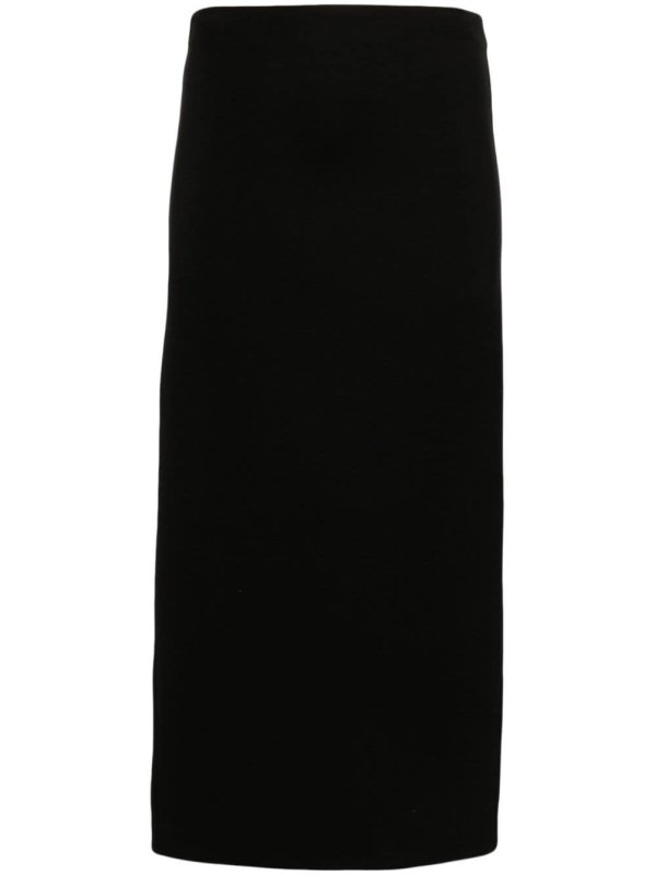 Flou midi skirt