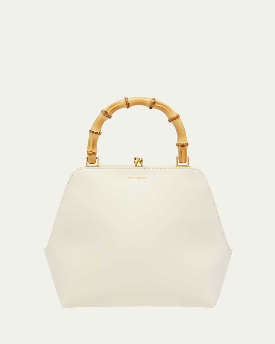 Goji Small Square Bamboo Top-Handle Bag