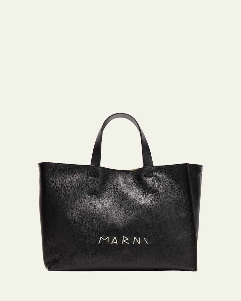 Museo Soft Calf Leather East-West Tote Bag