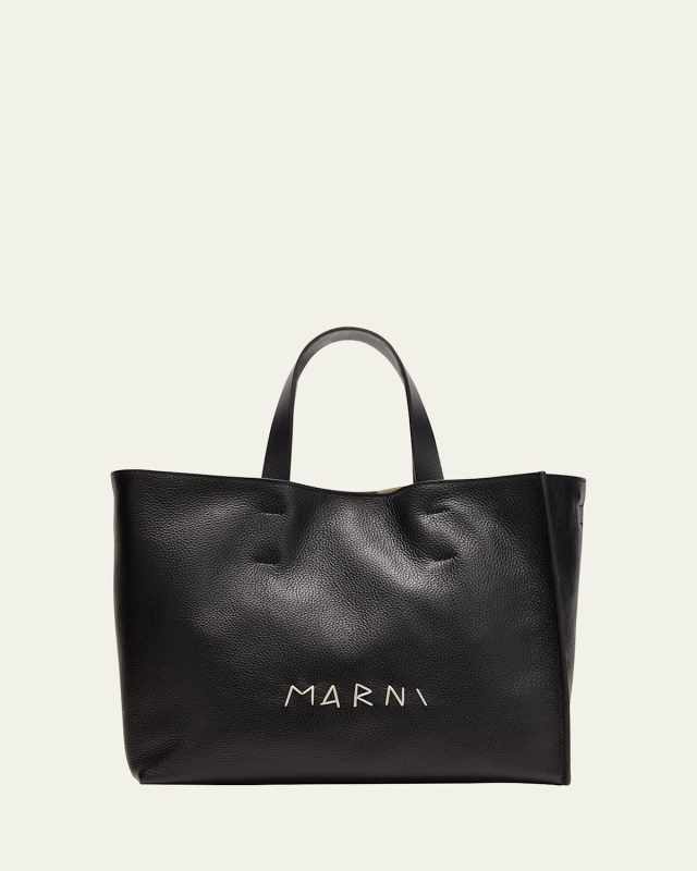 Museo Soft Calf Leather East-West Tote Bag