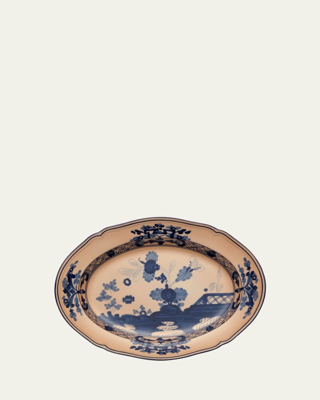 Oriente Italiano Cipria Oval Platter
