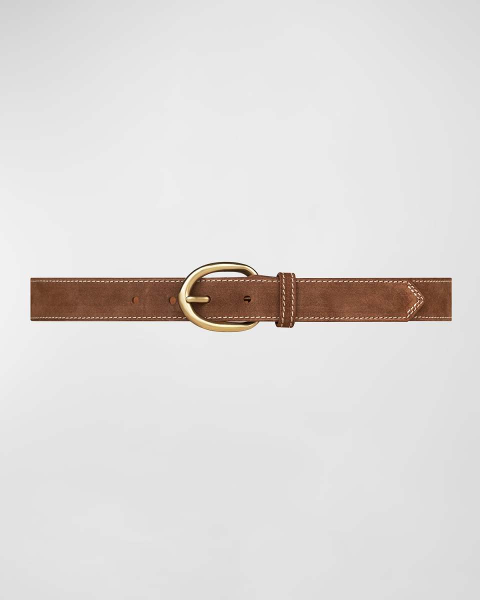 La Vaillante Suede & Brass Belt