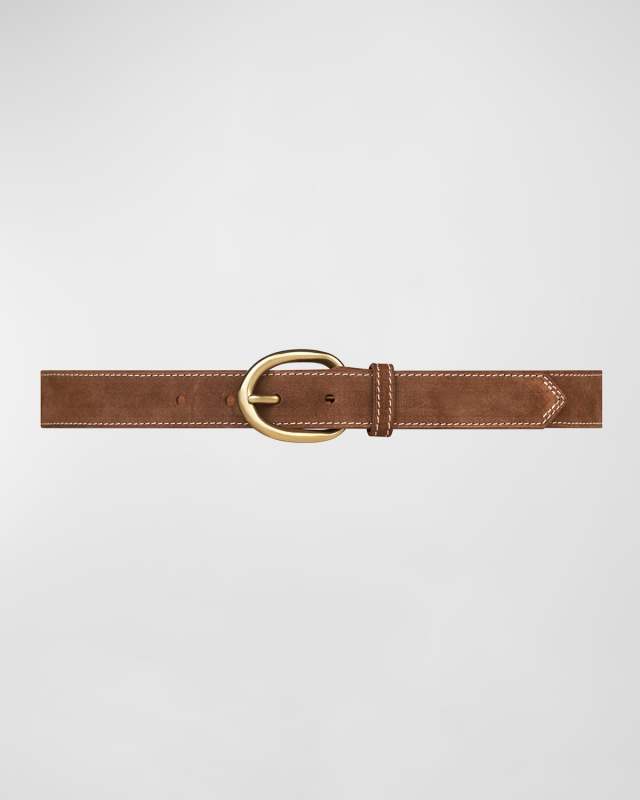 La Vaillante Suede & Brass Belt