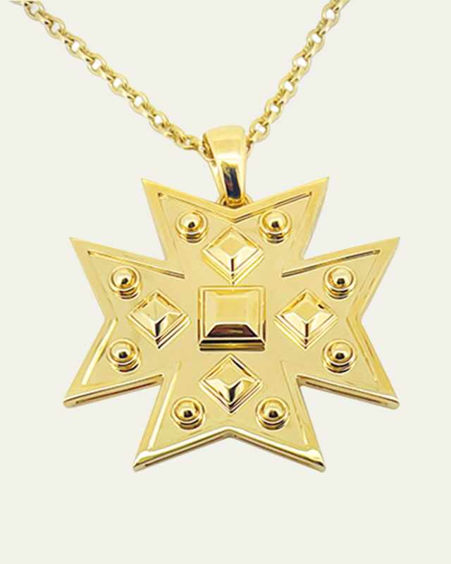 18k Yellow Gold Midas Pendant Necklace