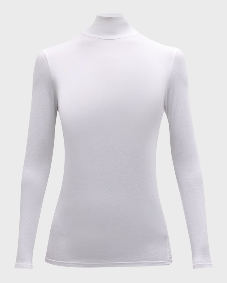 Soft Touch Mock Turtleneck Top