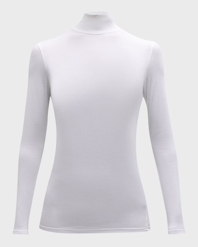 Soft Touch Mock Turtleneck Top
