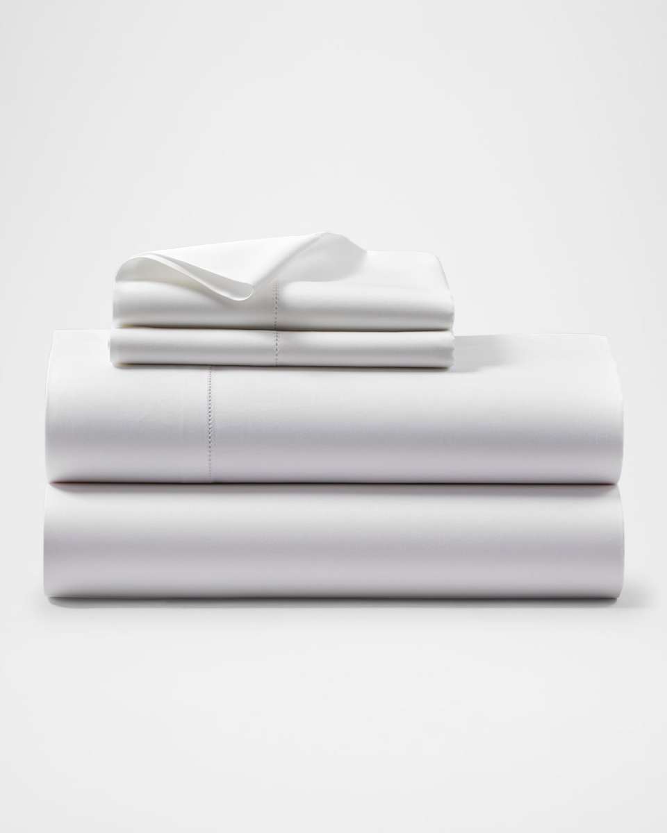 Organic Sateen Fitted Sheet, CAL KING
