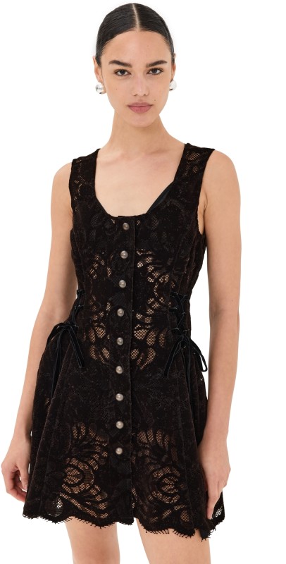 La DoubleJ Coo-Coo Mini Dress Vaudeville Lace