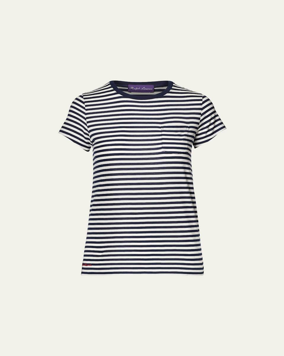 Striped Cotton T-Shirt
