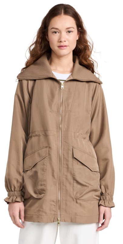 Varley Alison Jacket Warm Taupe