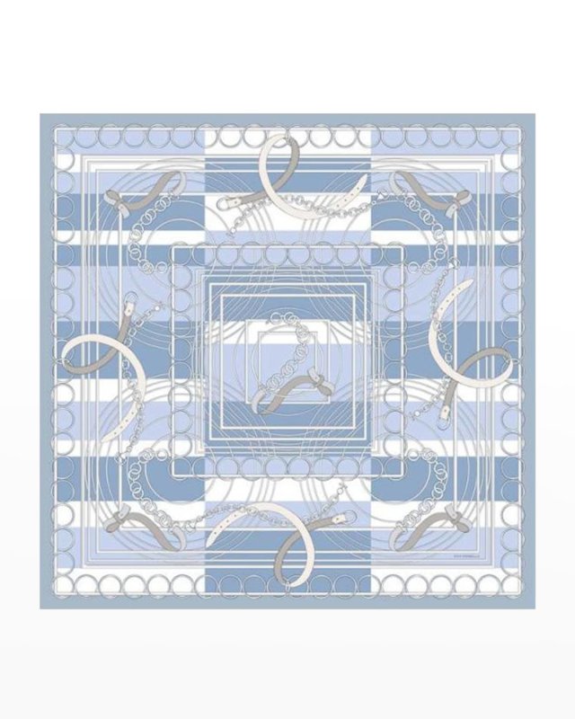 Printed Cashmere-Blend Scarf