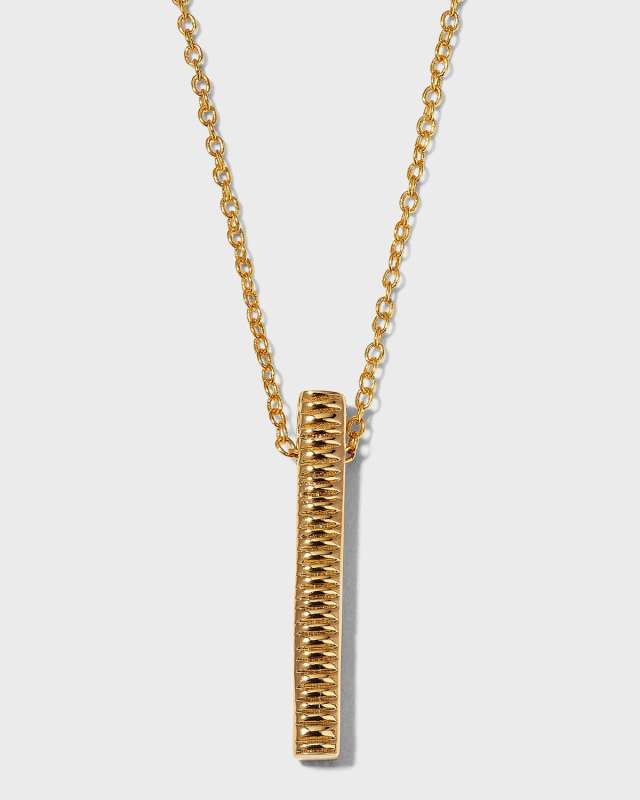 Meta Bar Necklace