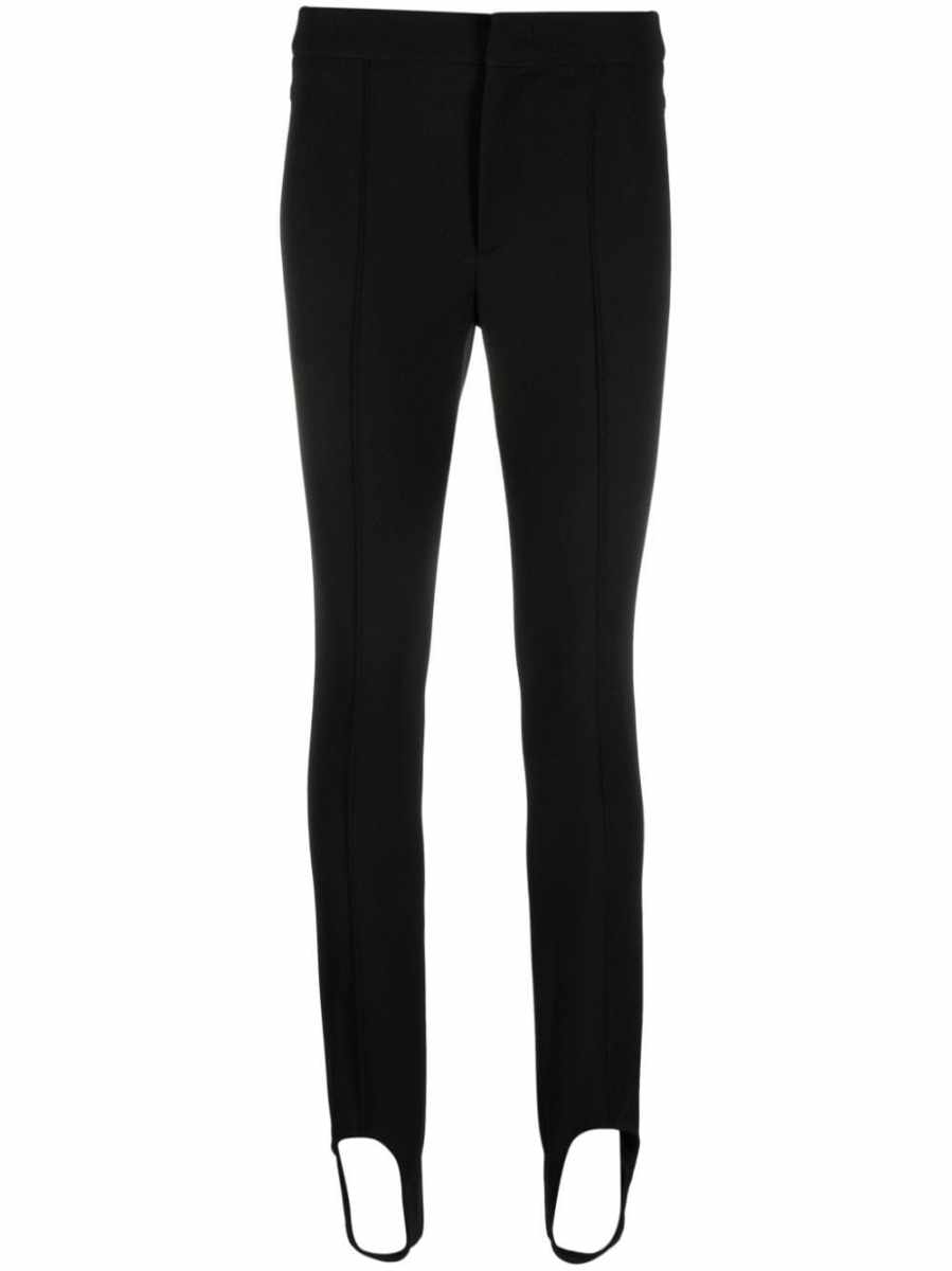 crease stirrup leggings