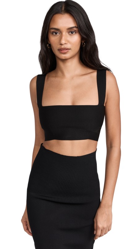 Victoria Beckham Bandeau Top Black