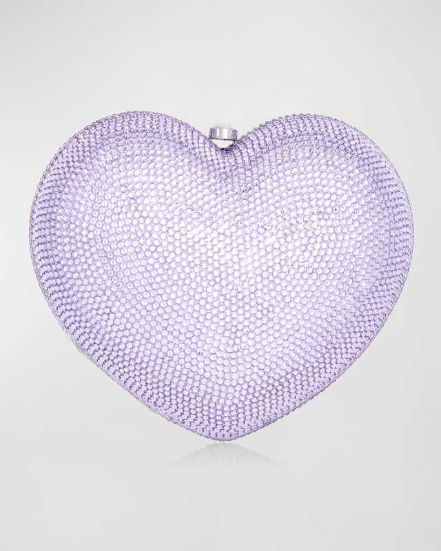 L'Amour Petit Coeur Crystal Minaudiere