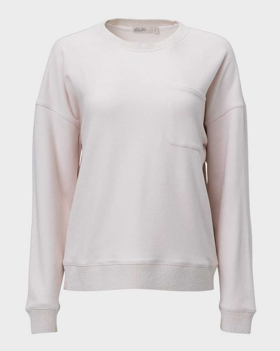 Malibu Collection Brushed Fleece Pullov