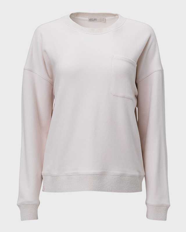 Malibu Collection Brushed Fleece Pullov