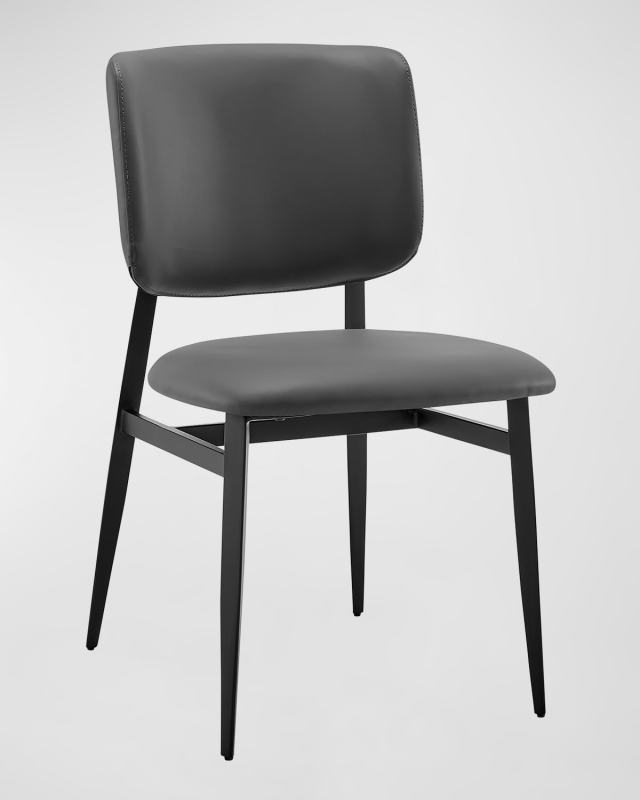 Felipe Leatherette Side Chair