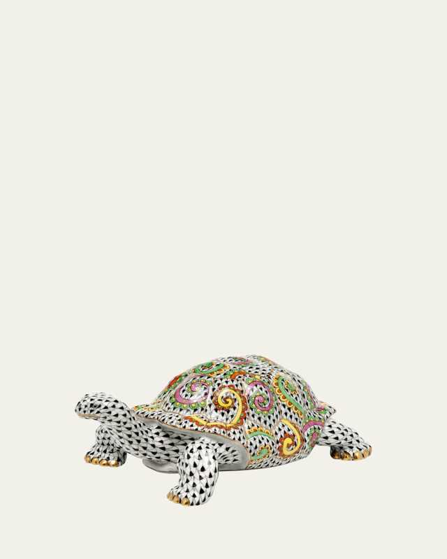Kaleidoscope Turtle Figurine