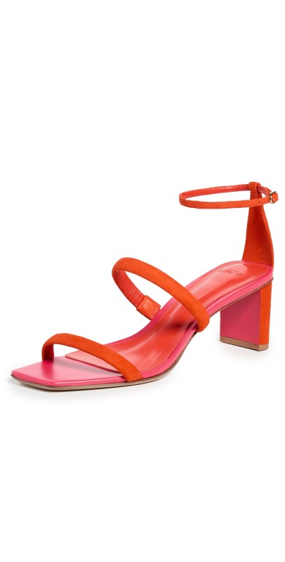 Alexandre Birman Lally Pillar Sandals 60mm Toucan