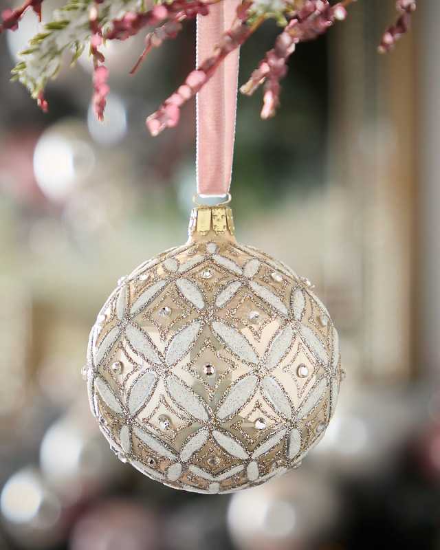 Opal Ball Christmas Ornament