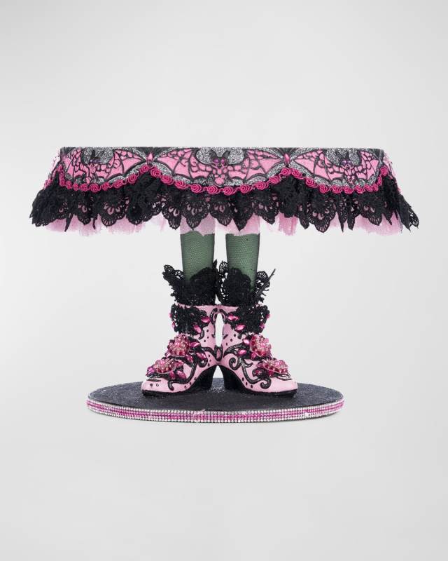 Witch Boots Cake Plate, 12.5"