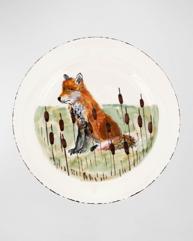 Wildlife Fox Dinner Plate