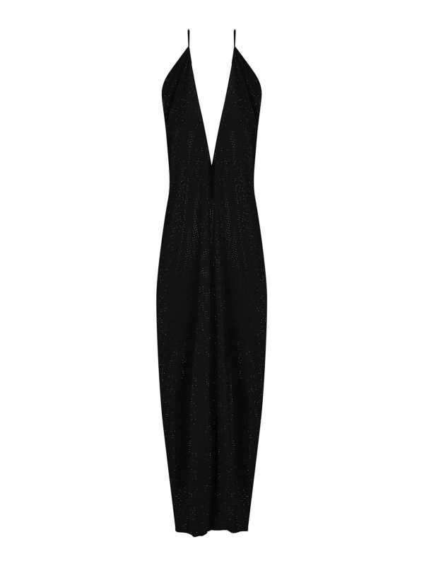 Philosophy di Lorenzo Serafini Maxi Robe - Noir
