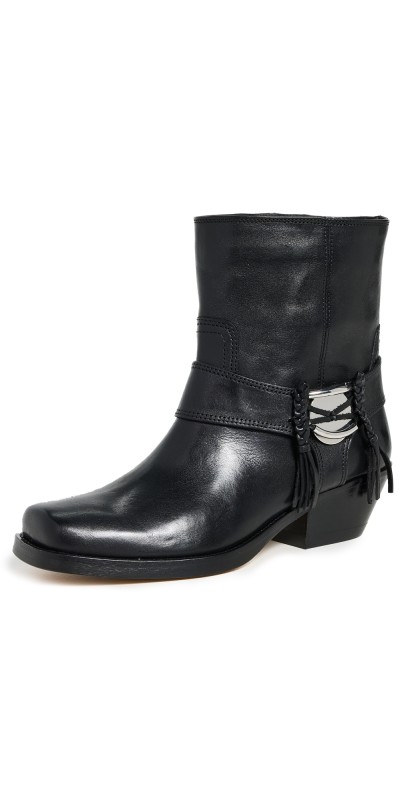 Isabel Marant Akson Gaucho Boots Black