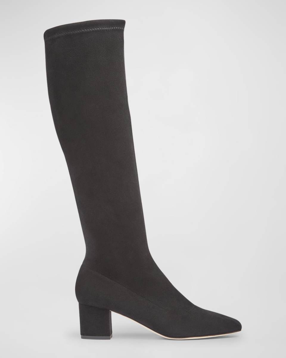 Eldon Stretch Suede Knee Boots