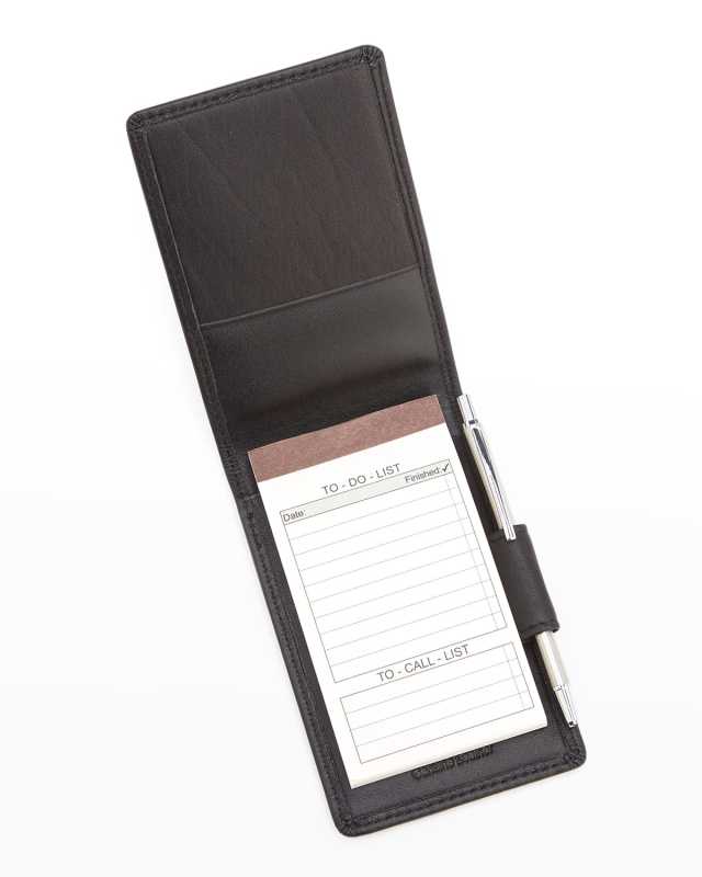 Personalized Leather Note Jotter