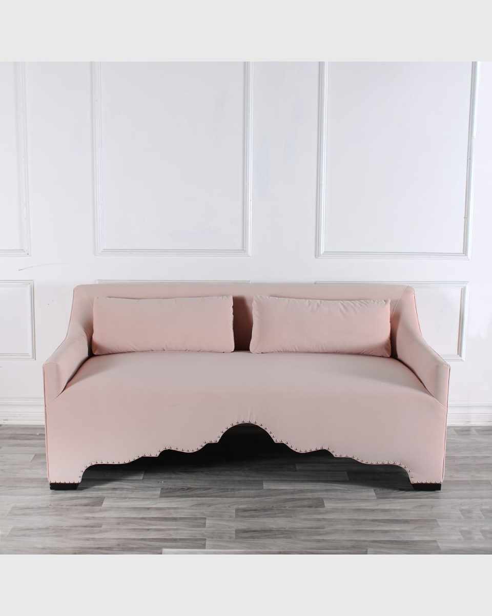 Adeline Velvet Sofa, 74"