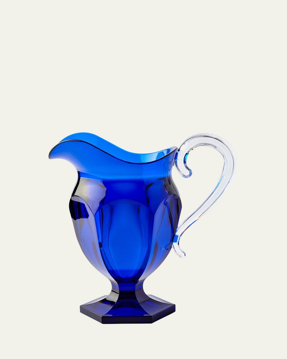 Blue/Clear Roberta Pitcher