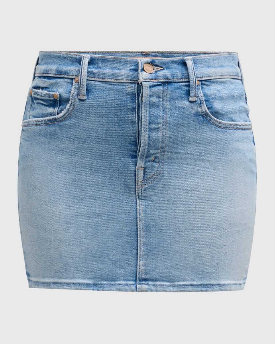 The Vagabond Denim Mini Skirt