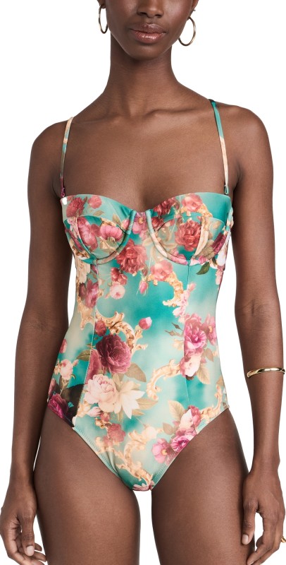 L'AGENCE Amie One Piece Multi/Rococo Roses