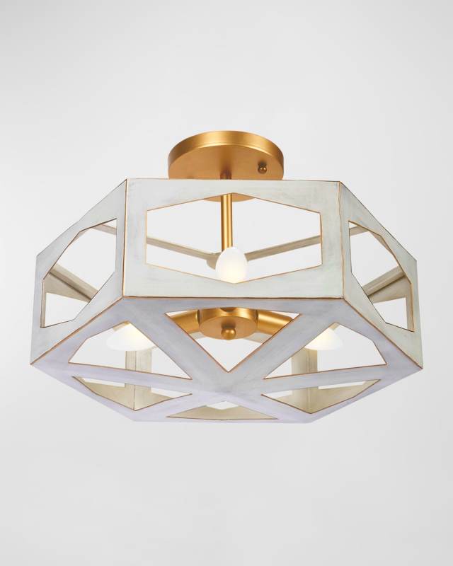 Cece Semi-Flush Pendant