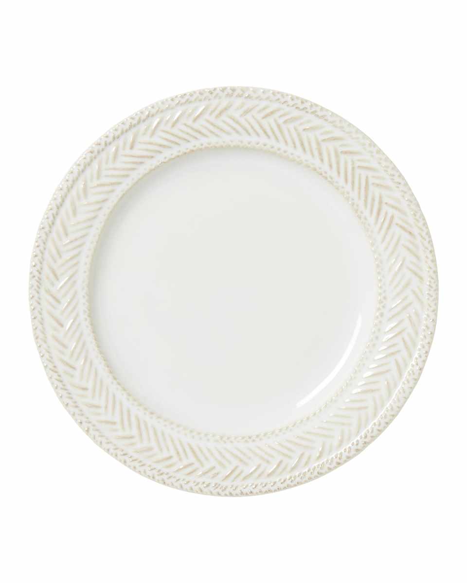 Le Panier Side/Cocktail Plate - Whitewash
