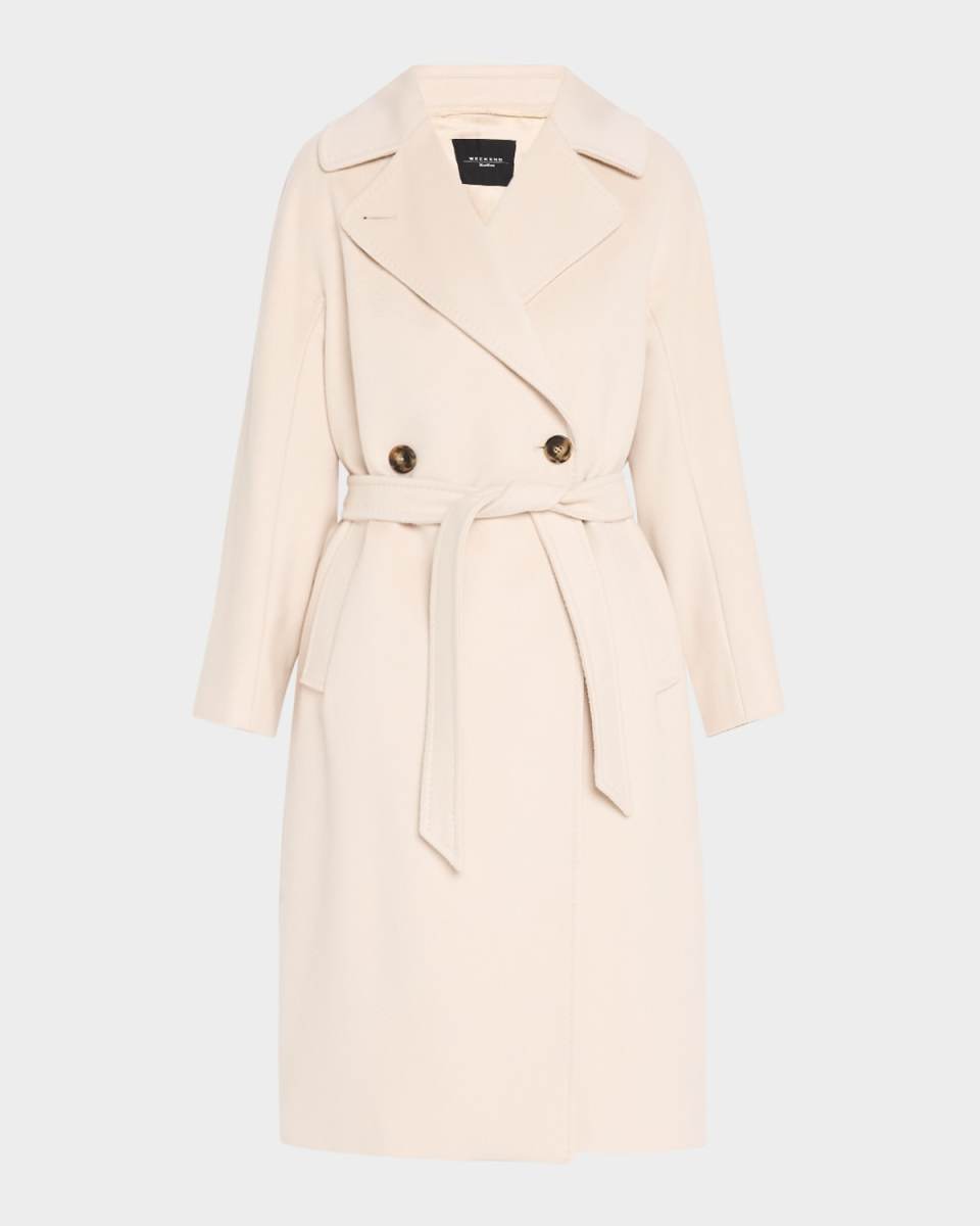 Resina Double-Breasted Pick Stitch Coat