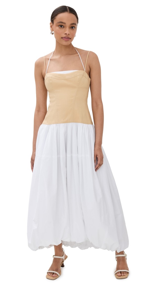SIMKHAI Pfeiffer Dress Natural Multi