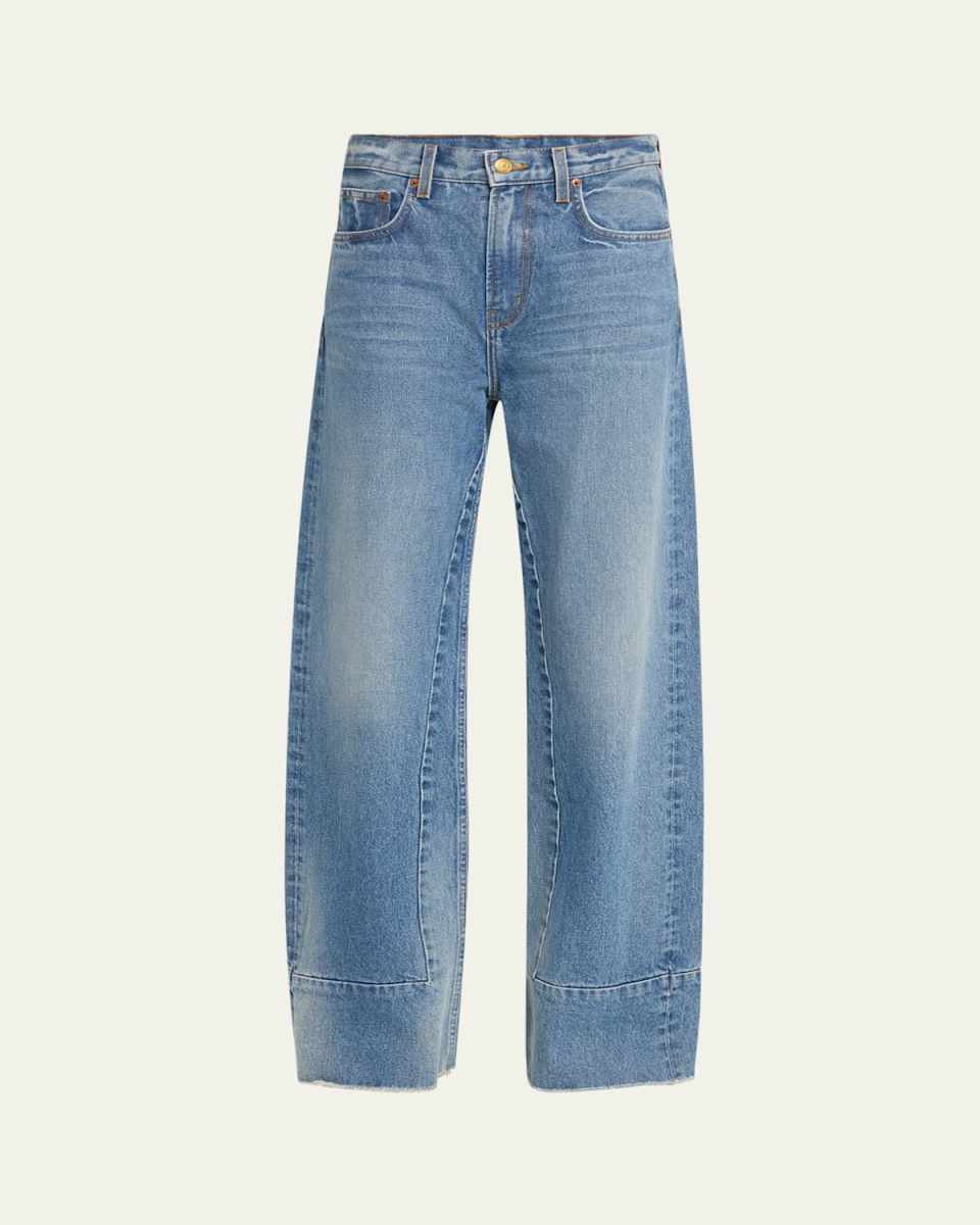 Marcel Mid-Rise Culotte Jeans