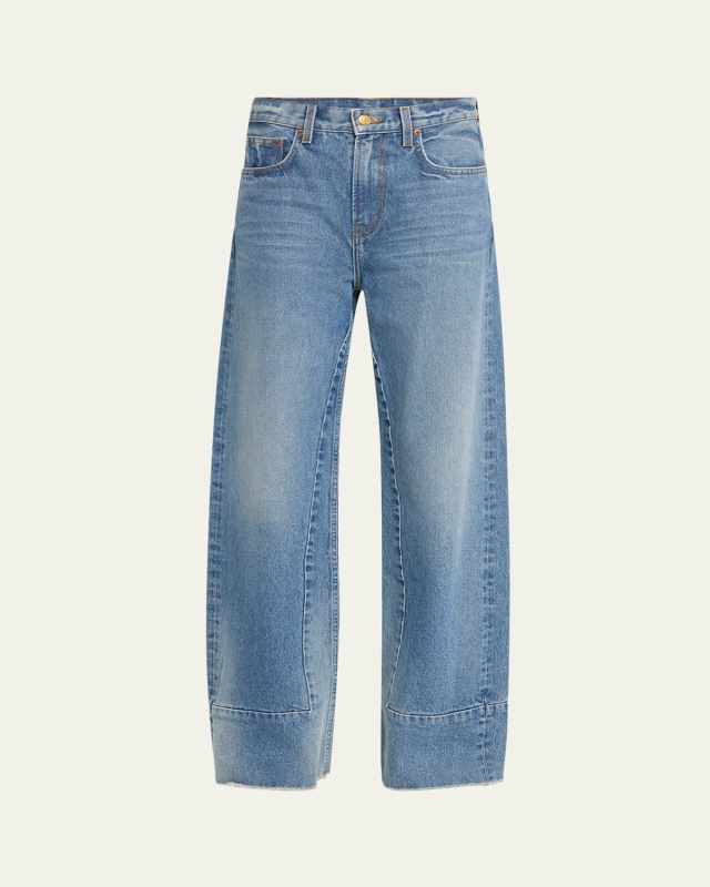 Marcel Mid-Rise Culotte Jeans