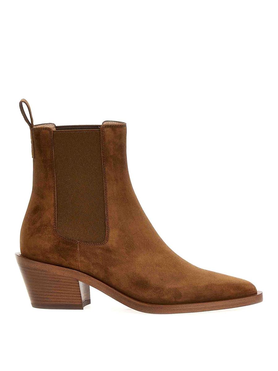 Gianvito Rossi Bottines - Marron