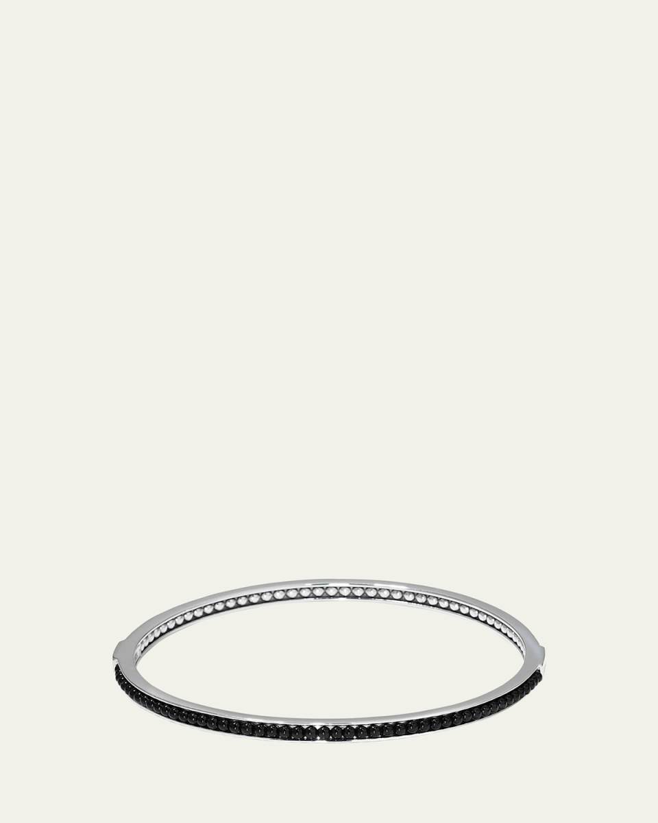 Caviar Icon Beaded Stone Bangle Bracelet