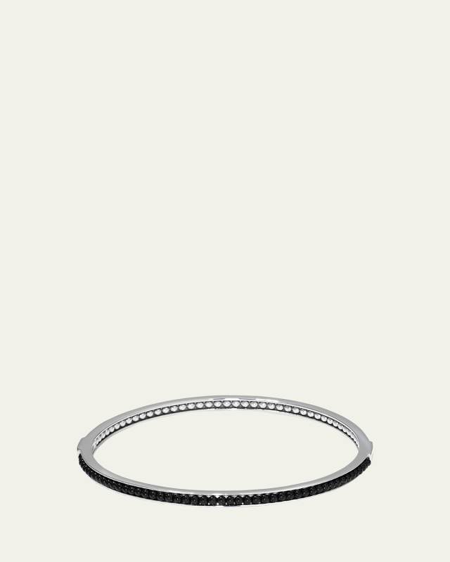 Caviar Icon Beaded Stone Bangle Bracelet