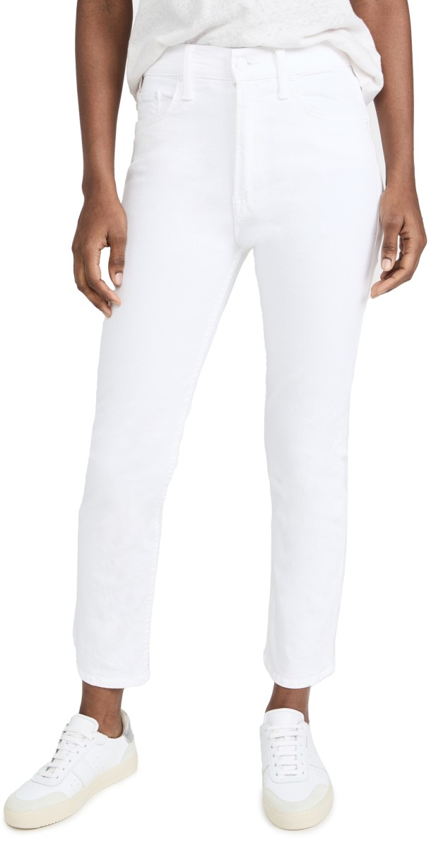 MOTHER High Waisted Rider Ankle Jeans Fairest of Them All