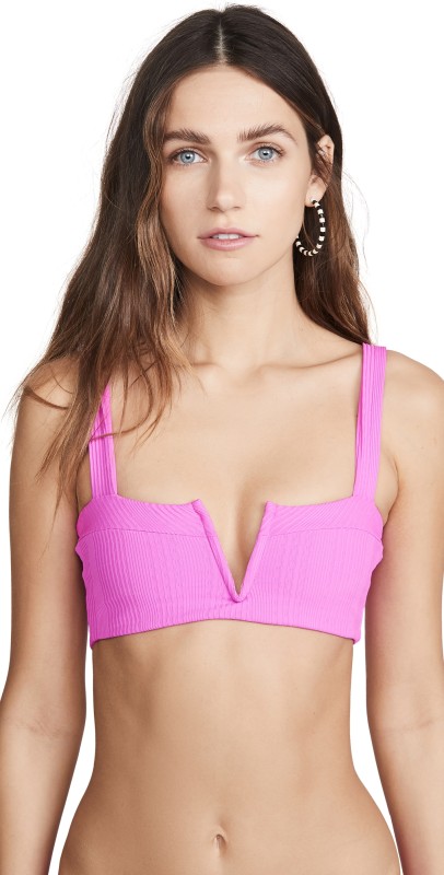LSPACE Lee Lee Bikini Top Bright Fuchsia